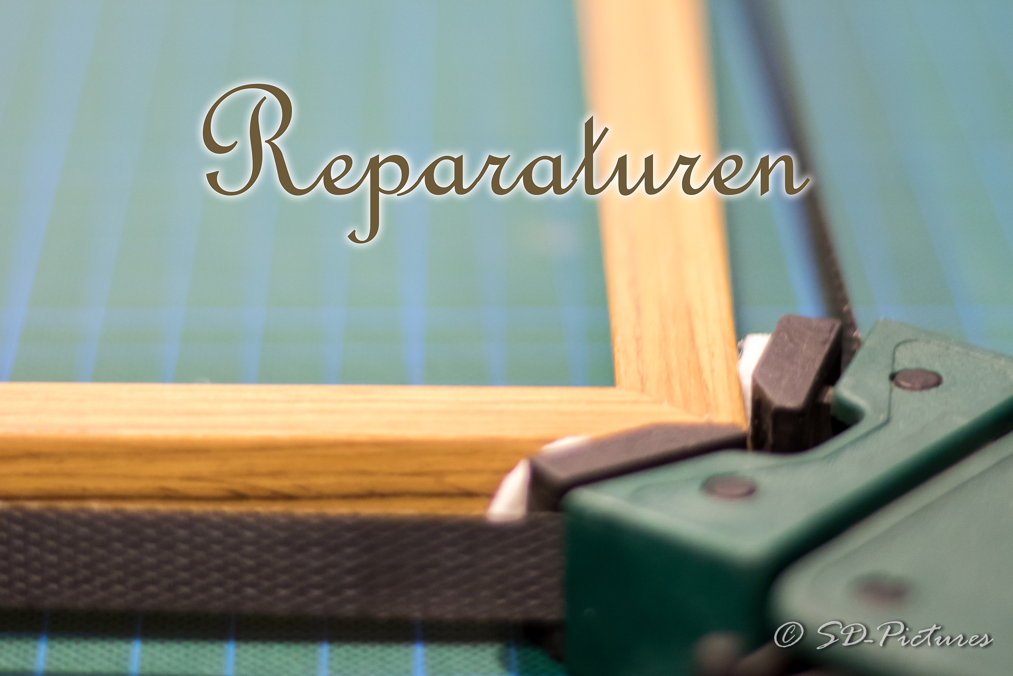 Reparatur von Bilderrahmen